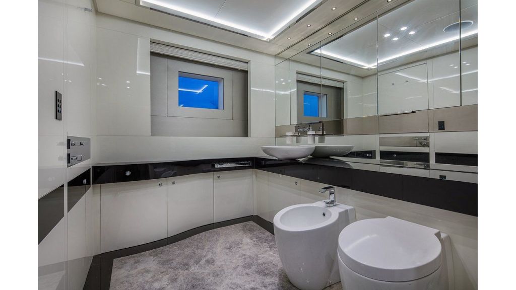 50m Displacement Motoryacht, 50m Displacement Motoryacht
4500 Nautical Miles @ 12 knots
Hull : Steel
Superstructure : Aluminium Alloy
Deck : Handlaid Burmese / Myanmar Teak
Exhaust System : Soundown
Propolsion System : BT Marine Holland
Bow Thruster : TRAC 24'' 150HP
Stern Thruster : TRAC 20'' 100HP
Watermaker : Selmar 2x 7