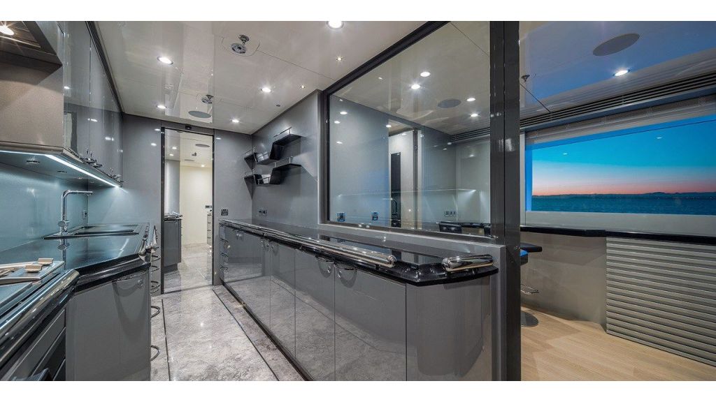 50m Displacement Motoryacht, 50m Displacement Motoryacht
4500 Nautical Miles @ 12 knots
Hull : Steel
Superstructure : Aluminium Alloy
Deck : Handlaid Burmese / Myanmar Teak
Exhaust System : Soundown
Propolsion System : BT Marine Holland
Bow Thruster : TRAC 24'' 150HP
Stern Thruster : TRAC 20'' 100HP
Watermaker : Selmar 2x 7