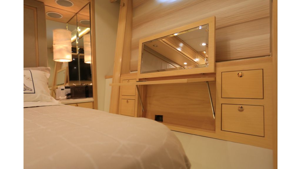 Luxury Motoryacht For Sale, Leading from this so called "beach" is a highly innovative swimming platform with wide steps that descend into the sea