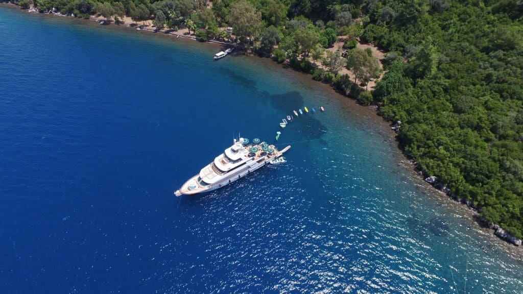 Luxury Motoryacht For Sale, The sun deck has a remote steering station and is a stunning vantage point