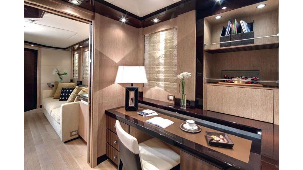 BLUE ICE, There are 2 VIP cabins with queen beds and ensuite bathrooms