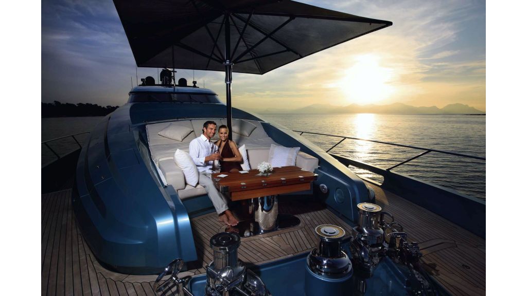 BLUE ICE, The master suite is also accessible through a private gym and features a king bed, a private study, his and hers bathroom, and a walk-in dressing room